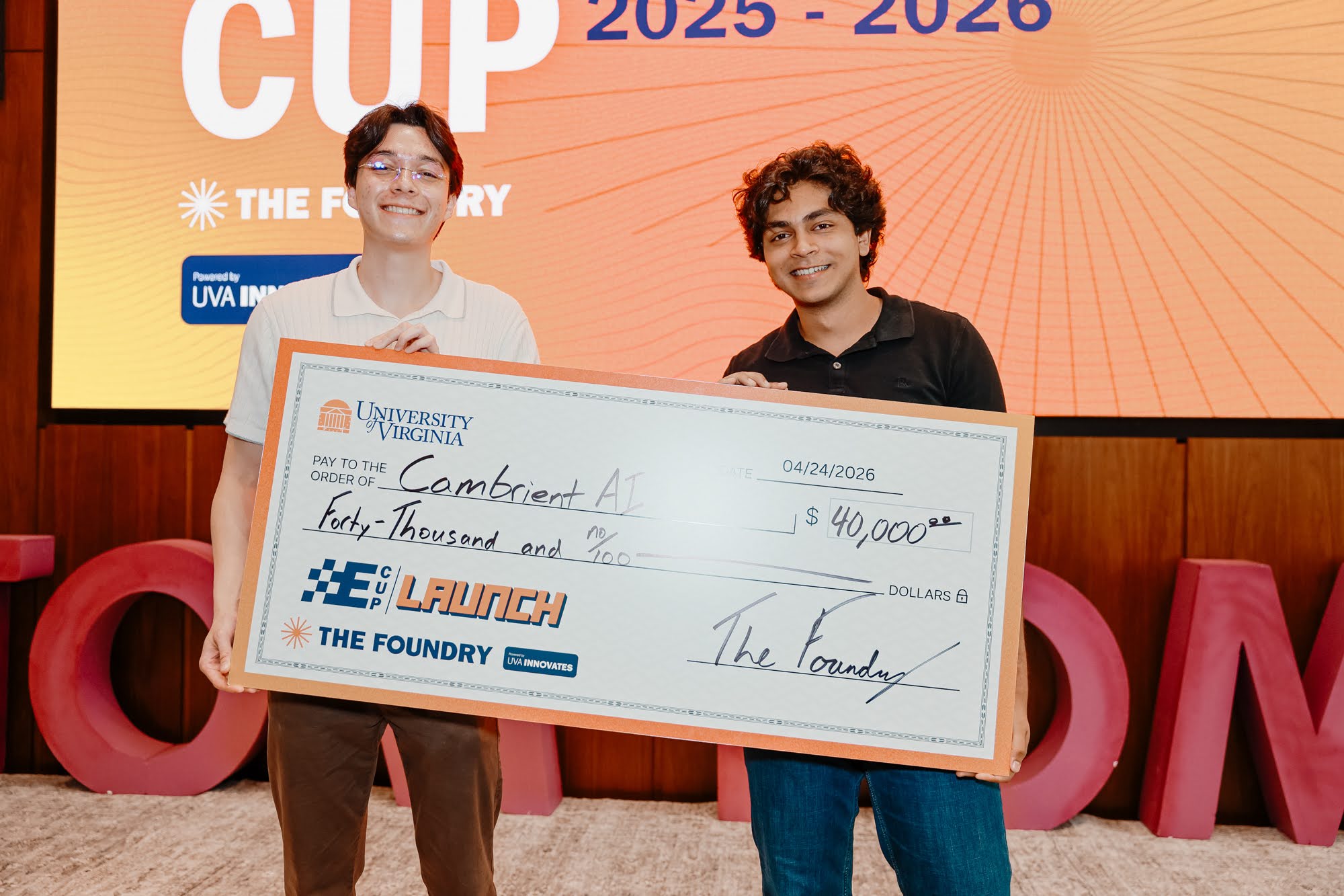 A moment from the E-Cup 2026 finals competition